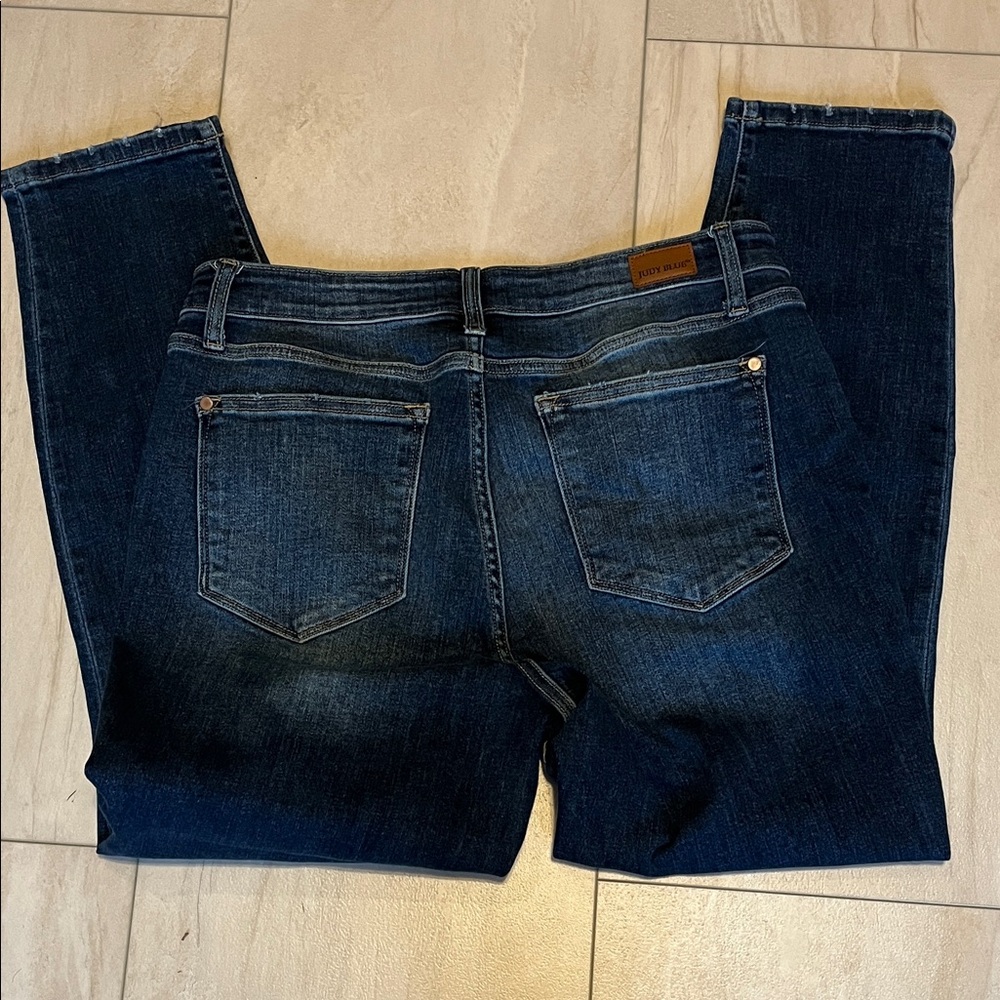 Judy Blue Dark Blue Skinny Jeans 34x29